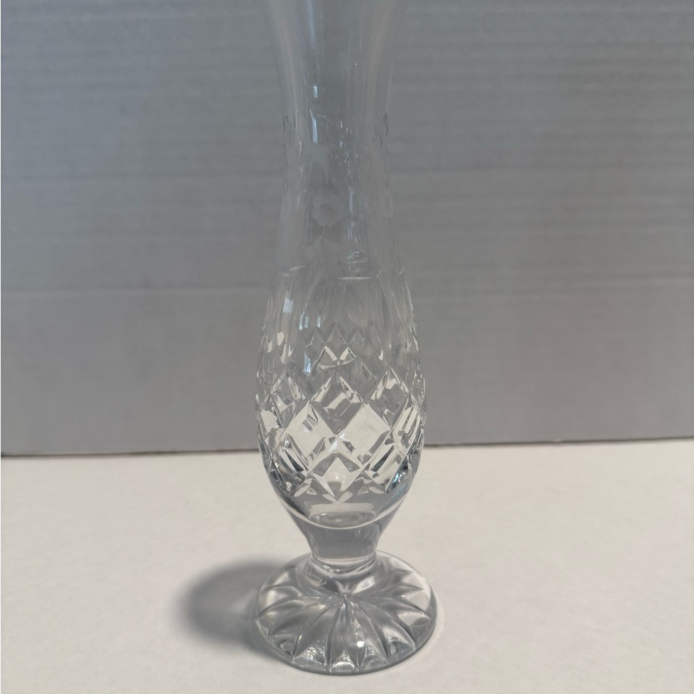 Vintage Rogaska Crystal Gallia Vase (7.5”H X 1.75”W)